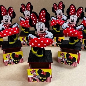 Minnie mouse center pieces