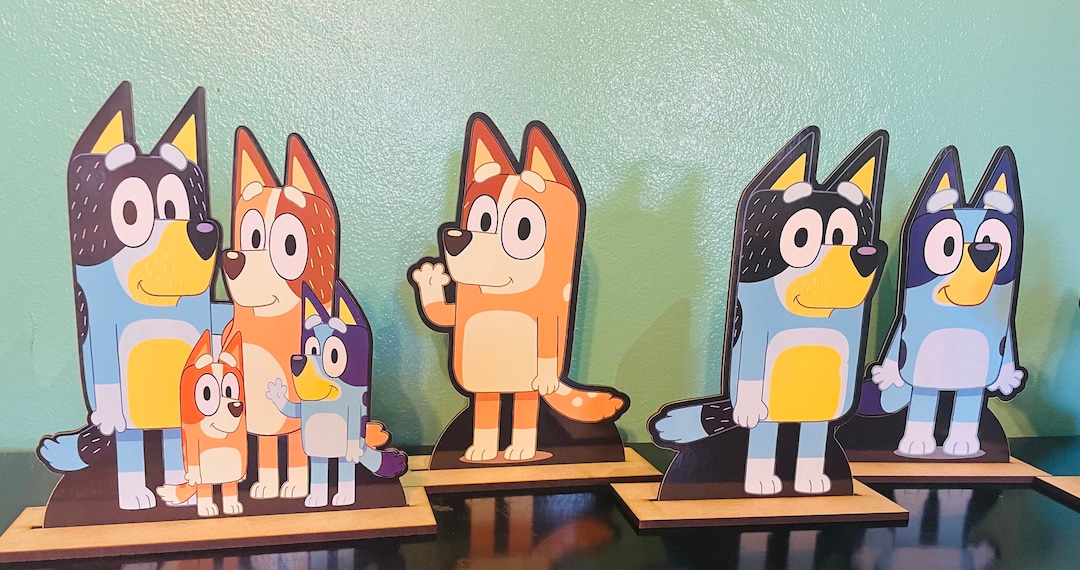 Bluey Centerpieces Etsy