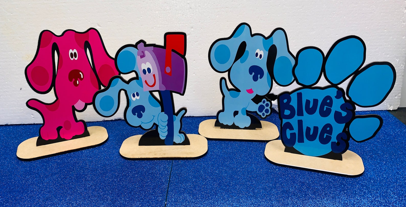 Blues Clues Centerpieces Etsy Canada