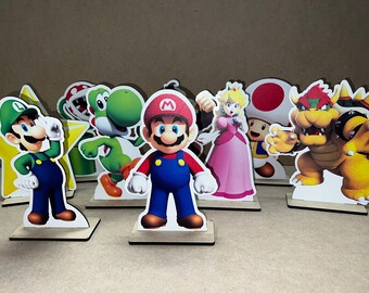 Super Mario Bros Centerpieces Super Mario Super Mario - Etsy