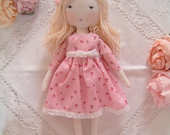 Handmade doll| Best gift for 1 year old girl | handmade cloth doll | handmade dolls for girls | handmade heirloom doll | new baby girl gift
