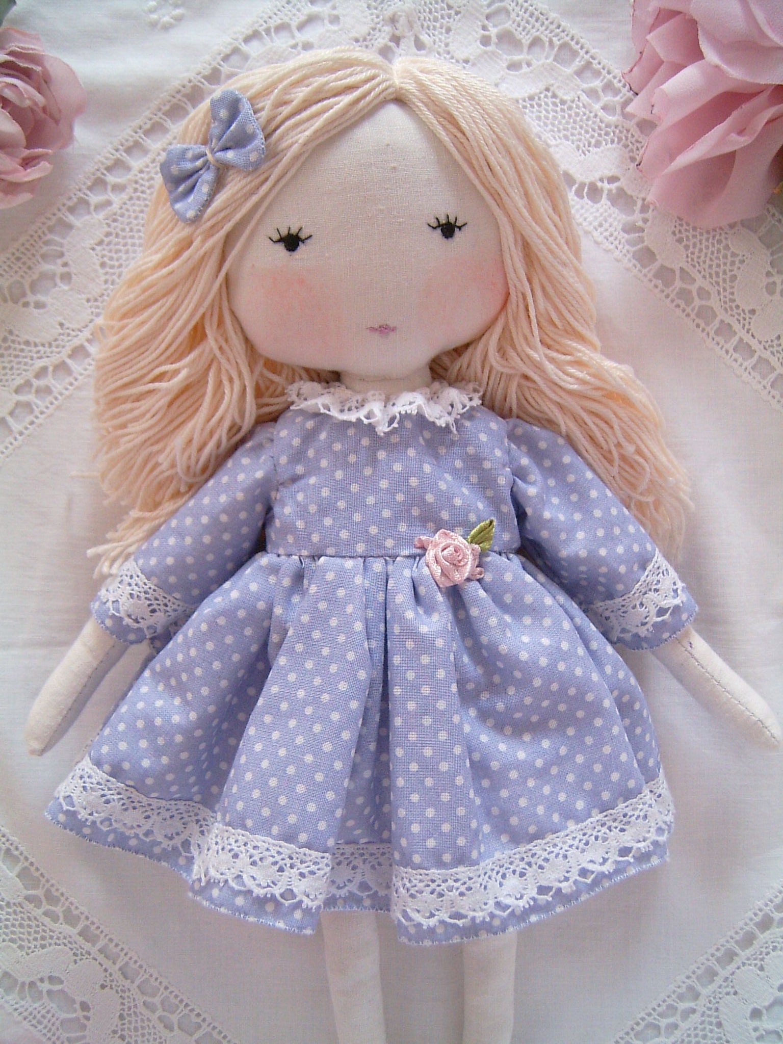 Beautiful rag dolls on sale