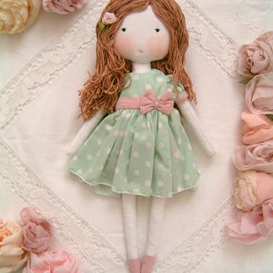 手作り人形、ラグドール、布人形、女の子向け人形、家宝人形、記念品