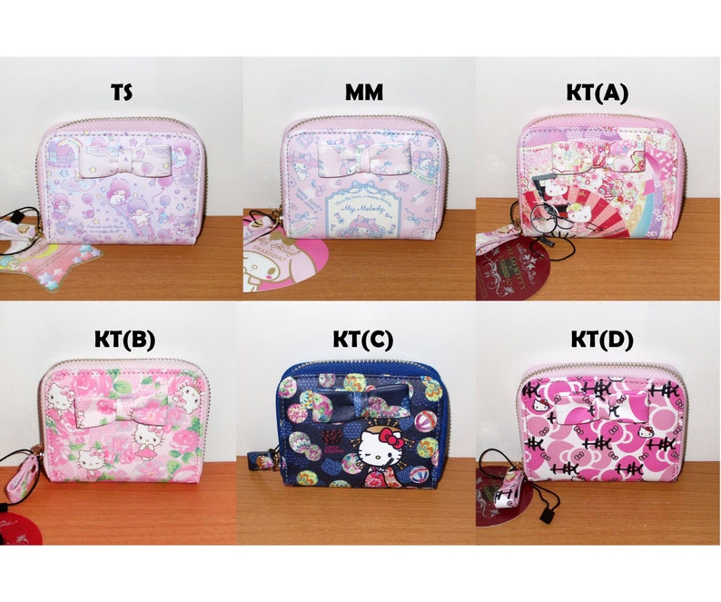 Japan Sanrio Little Twin Stars My Melody Hello Kitty Coin Case Coin Purse