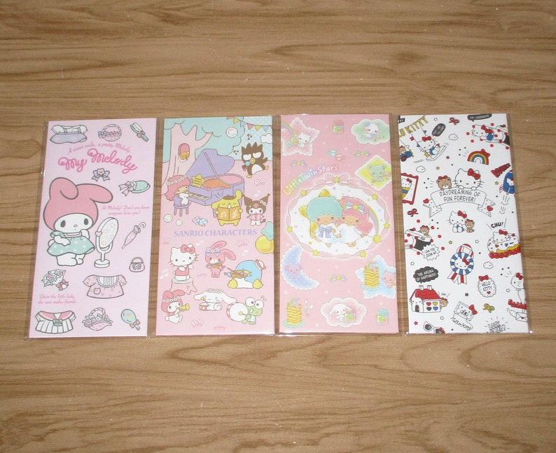Japan Sanrio My Melody Hello Kitty Little Twin Stars Character Mix Money Envelope 1pack 3pcs Envelopes Stationery Deshpandefoundationindia Org