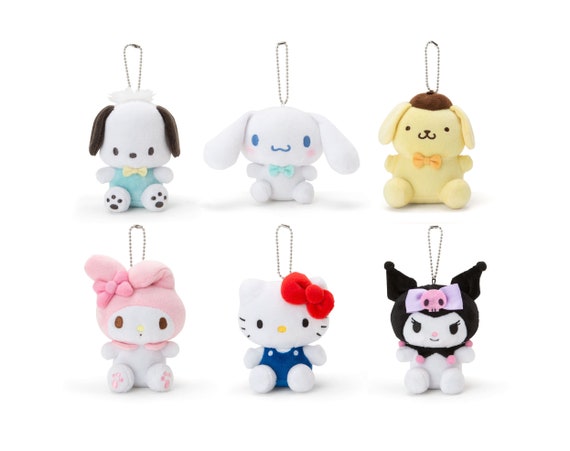 Gift Japan Free Shipping Rain coat Mascot Holder Doll Kuromi Sanrio New