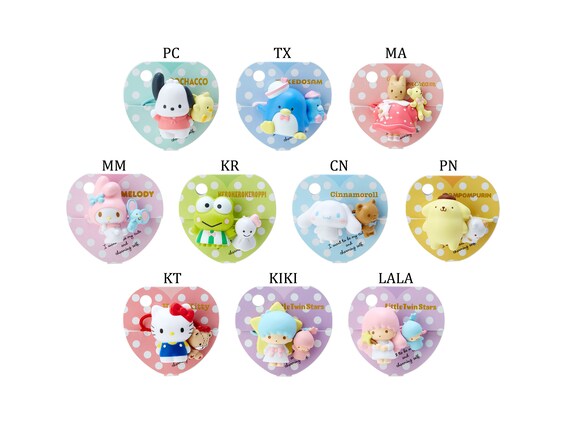 Japan Sanrio Little Twin Stars Cinnamoroll Marron Cream Pochacco Pouch M