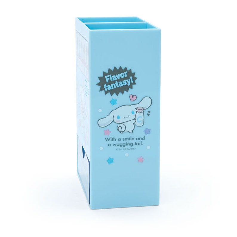 Japan Sanrio Hello Kitty My Melody Cinnamoroll Kuromi Pen Holder Stationery Stand Vending Machine