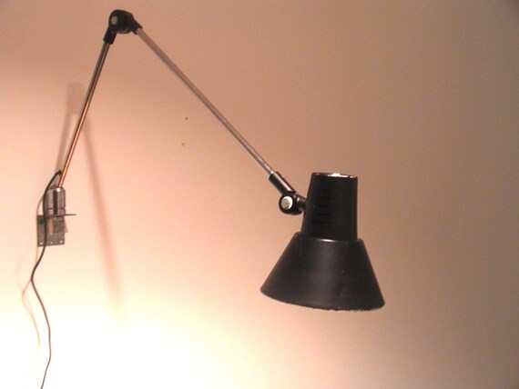 Drawing Table Work Bench Or Architects Lamp Light From 1950s Etsy
