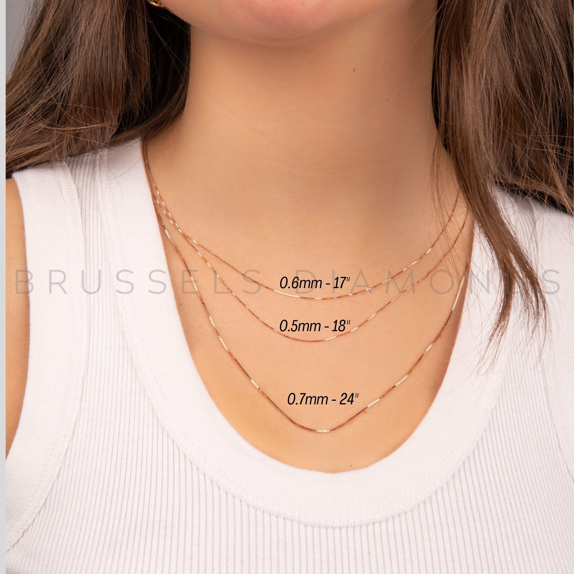 Churumbela en oro rosa 14K con diamante - Joyería Lunas