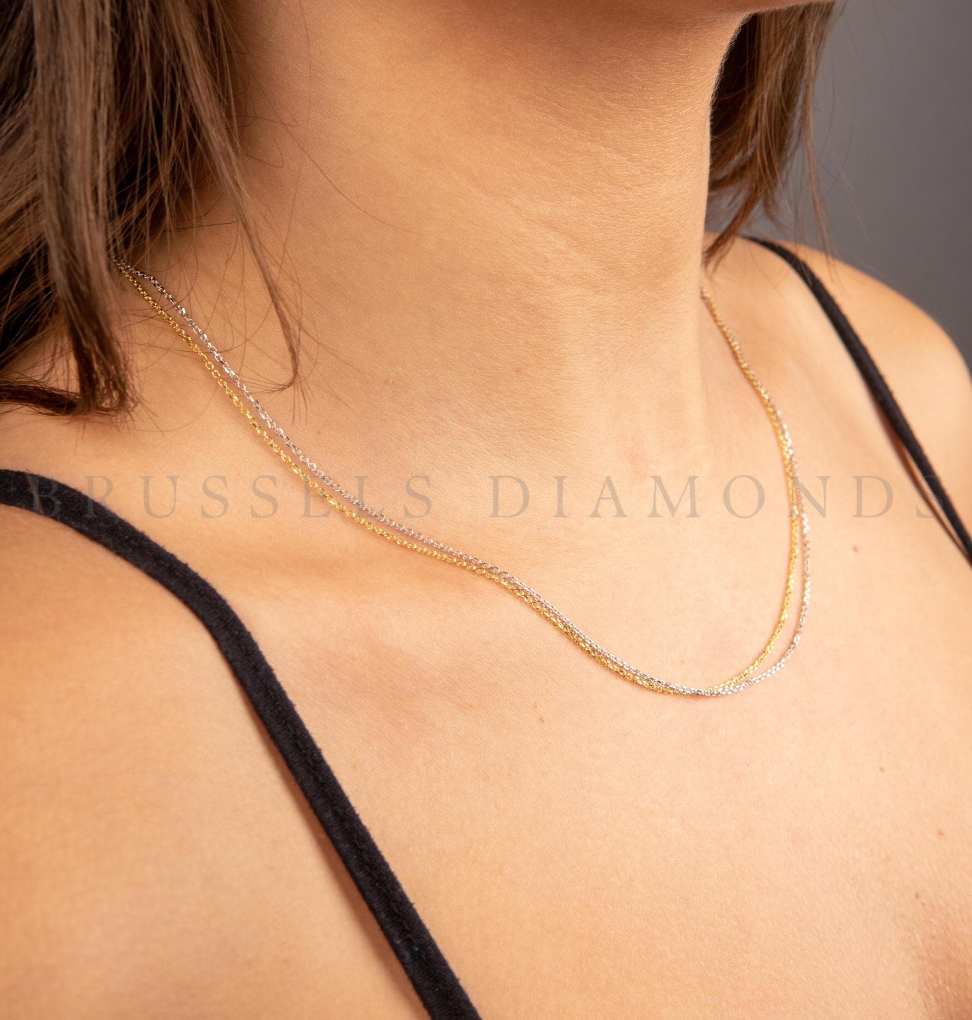 Massiccio 14K Oro Giallo 7mm Cubano Barbazzale Catena Collana Uomo