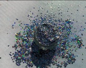 Holographic Silver Zodiac Compostable GLITTER fine to chunky plant-based eco glitter aloe