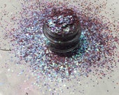 Mystic Quartz 50 50 BIODEGRADABLE COMPOSTABLE GLITTER mix fine to chunky plant-based eco glitter aloe
