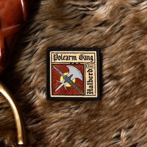 Hellebaard 2" losse patch