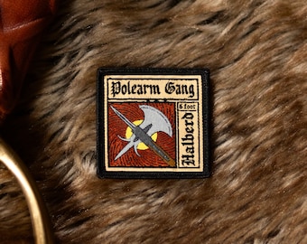 Halberd 2&quot; Loose Patch
