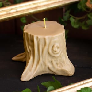 Scented Tree Stump Candle