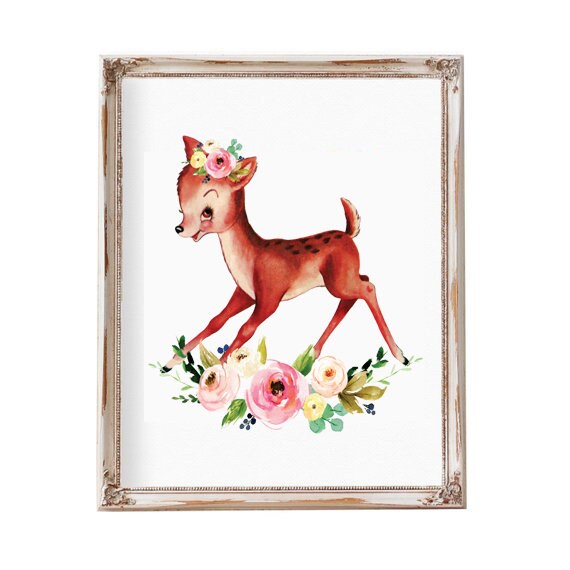 baby deer nursery
