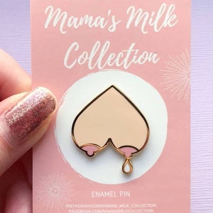 The Milk Maker - Hard Enamel Boobie Pin