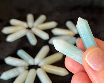 Amazonite Double Point (Approx. 1 1/8”) T-0007
