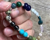 Gemini Zodiac Gemstone Bracelet BRC-0143