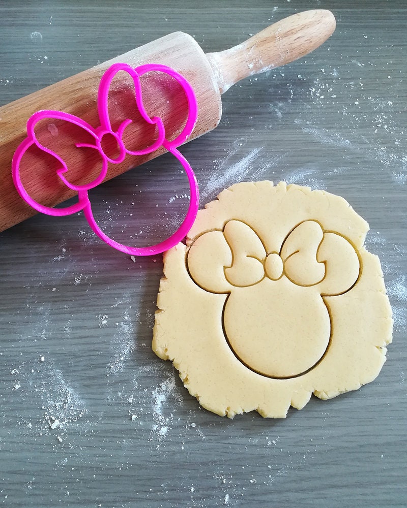 Emporte-pièce Minnie & Mickey personnalisé - Timbres à biscuits