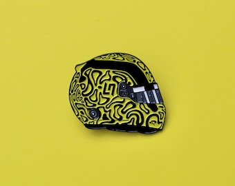 Broche de esmalte do capacete de Lando Norris 2025 | F1 | McLaren