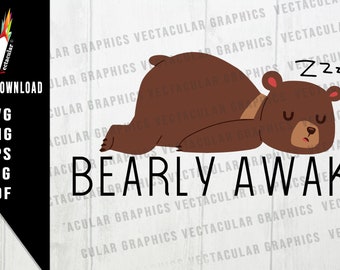 Bearly Awake Etsy