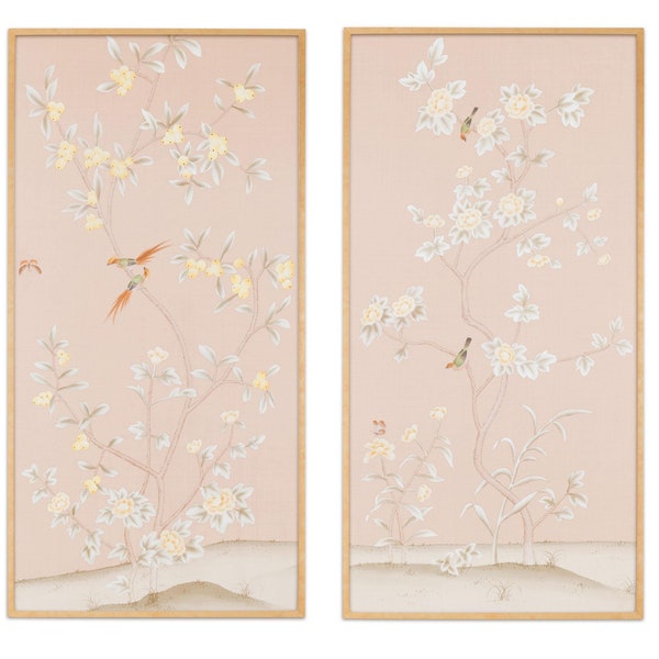 Chinoiserie Wall Art Etsy