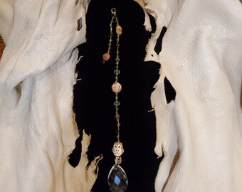 Crystal and Owl Pendulum
