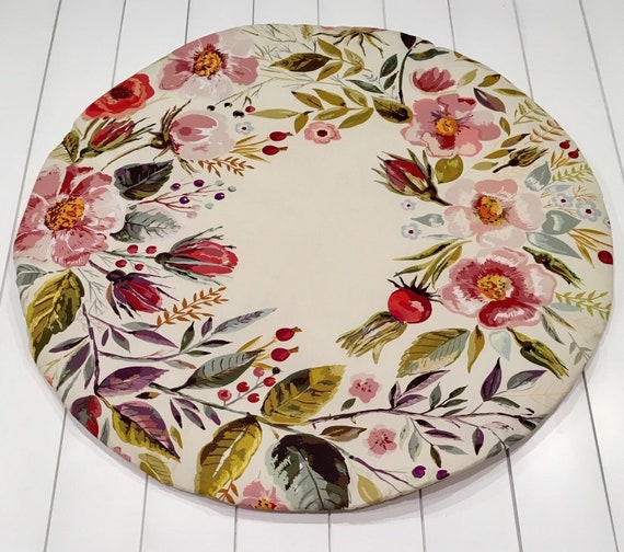 floral baby play mat