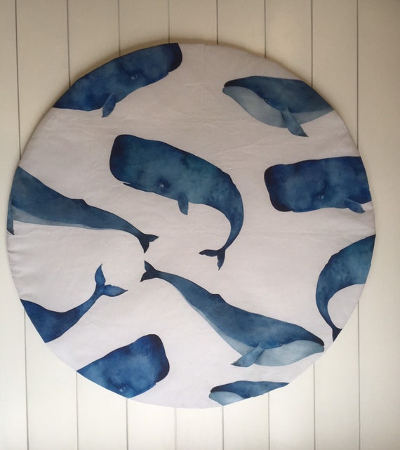 whale baby play mat