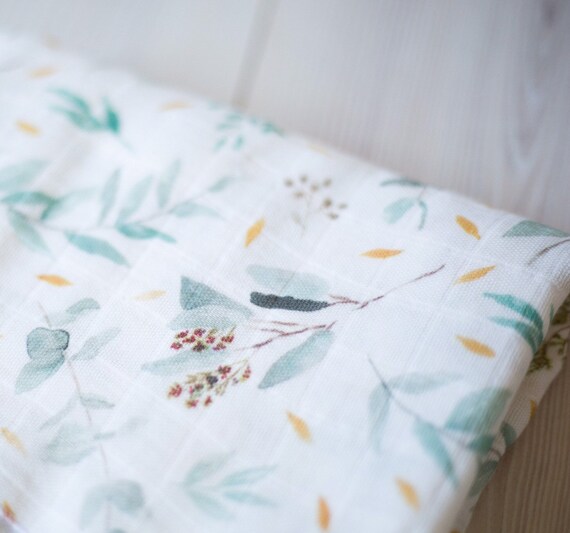 etsy muslin swaddle