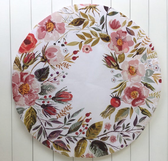floral baby play mat