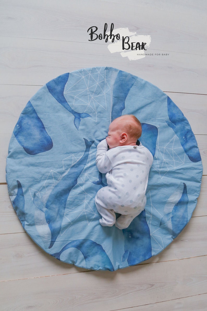 under the sea tummy time mat