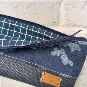 Trousse en simili cuir et coton