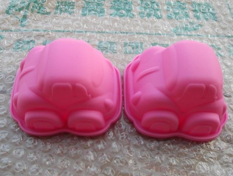2 Pcs 3D Car soap mold Silicone Mold polymer clay mold Cake Mold Chocolate Mould Resin Mold Biscuit Mold mould fimo mold Cookie Mold
