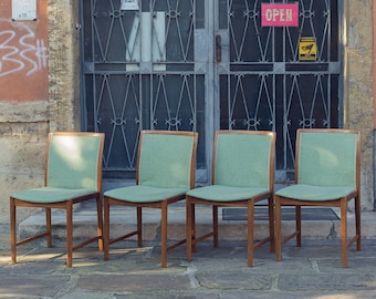 Mid century chairs set of four