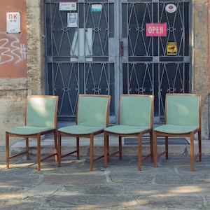 Mid century chairs set of four