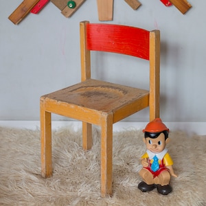 Little wooden child’s chair