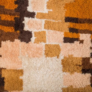 Multi-color Rya Rug From Desso, the Netherlands, 1970s - Etsy