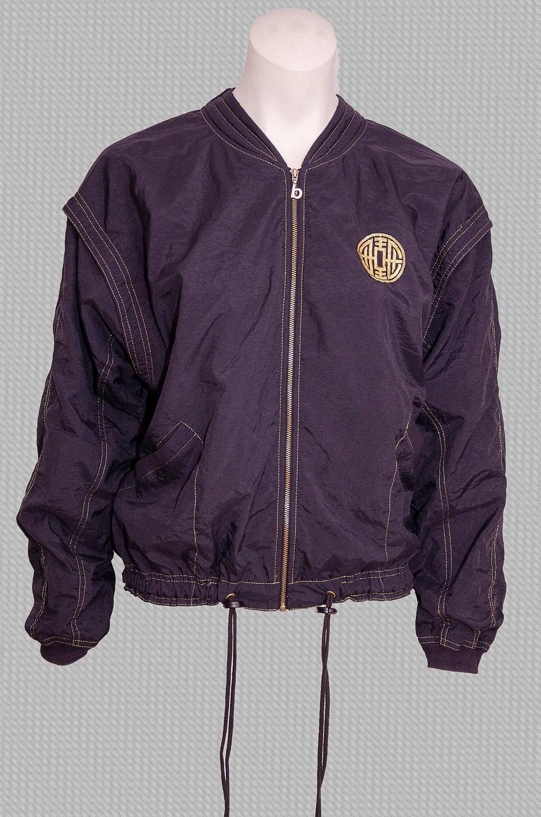 Benger Embroidery Japanese Dragon Womens Sportswear Windbreaker