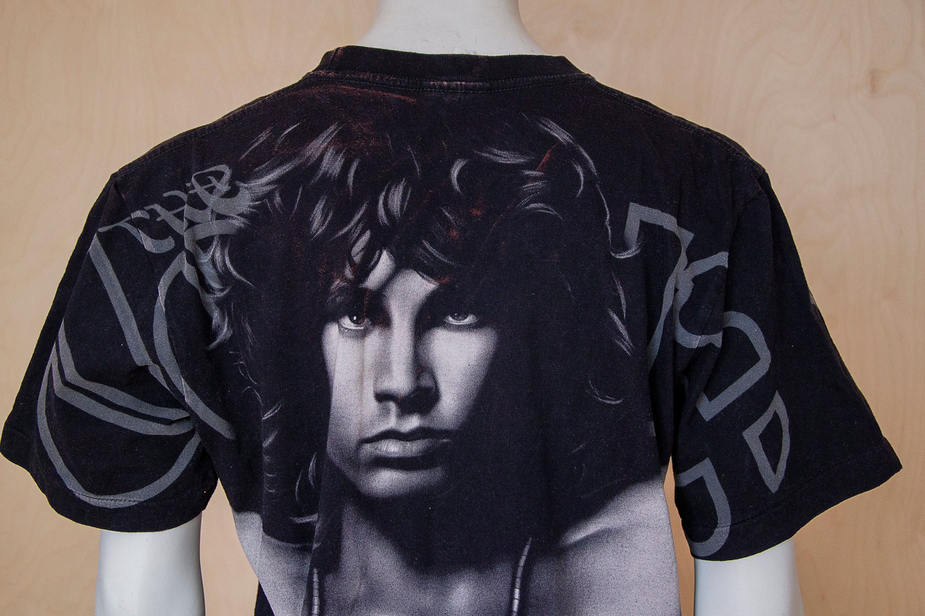 Jim Morrison T Shirt the Doors Black Tee Early 90s Vintage - Etsy