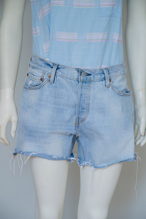 Levis 501 Hight Waisted Light Blue 