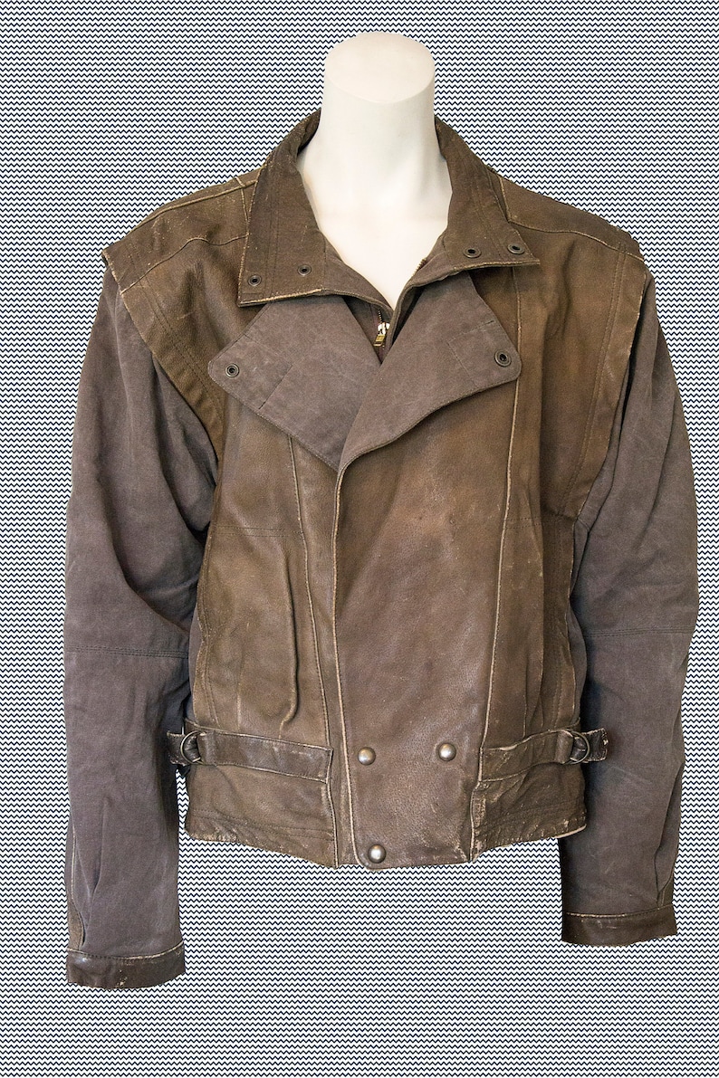 Veste En Cuir De Cheval Sportclad A-2 Vintage - Taille 48 - Occasion Très Bon état - Made In USA
