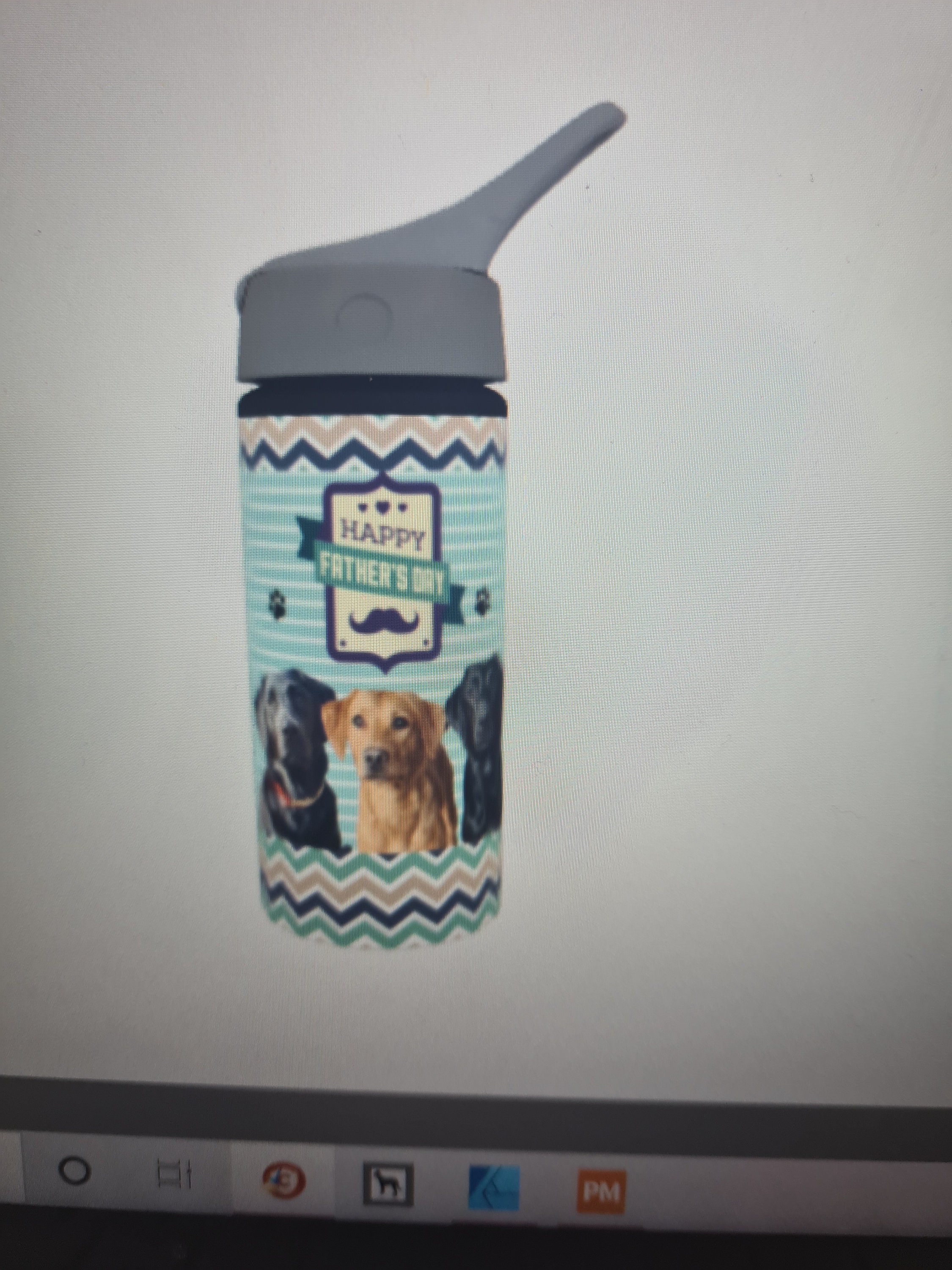 Personalised flip straw drink bottle Etsy