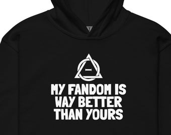 Therian Youth heavy blend hoodie, My fandom is way better than yours