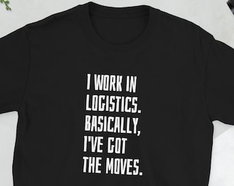 Chemise logistique | Je travaille dans la logistique