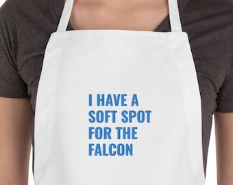 Falcon Embroidered Apron