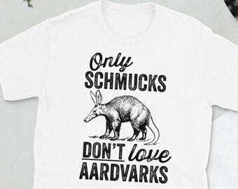 Aardvark Lover T-Shirt: Heavy Cotton Tee
