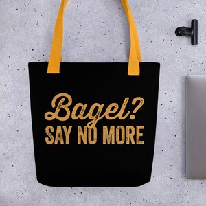 Bagel Tote bag